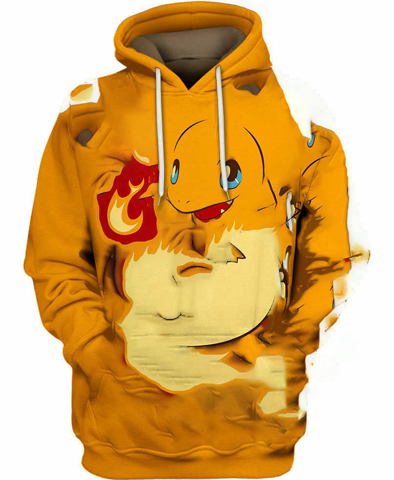 Charmander Cute Hoodie 3D