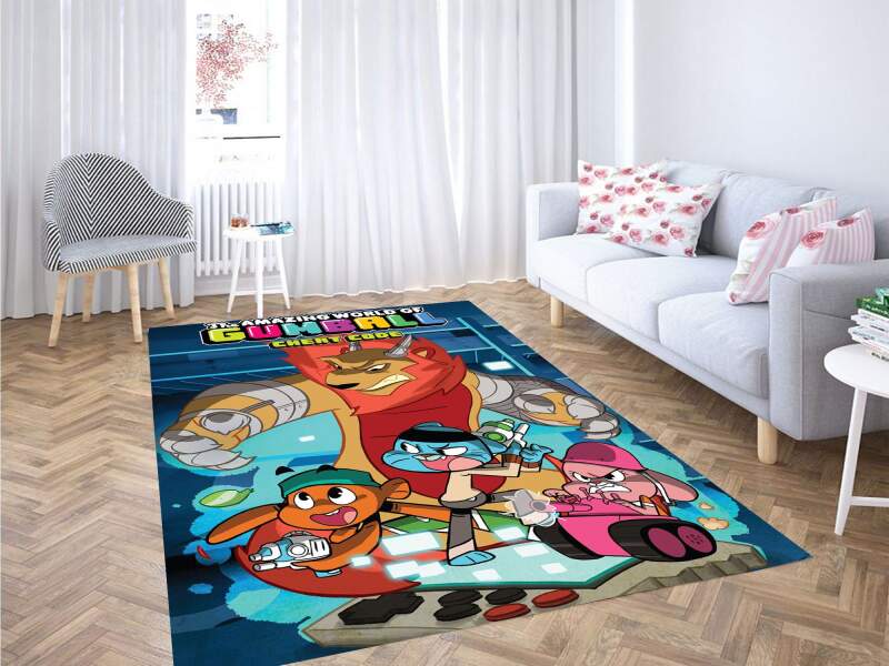 Cheat Code The Amazing World Of Gumball Carpet Rug 1 Cheat Code The Amazing World Of Gumball Carpet Rug