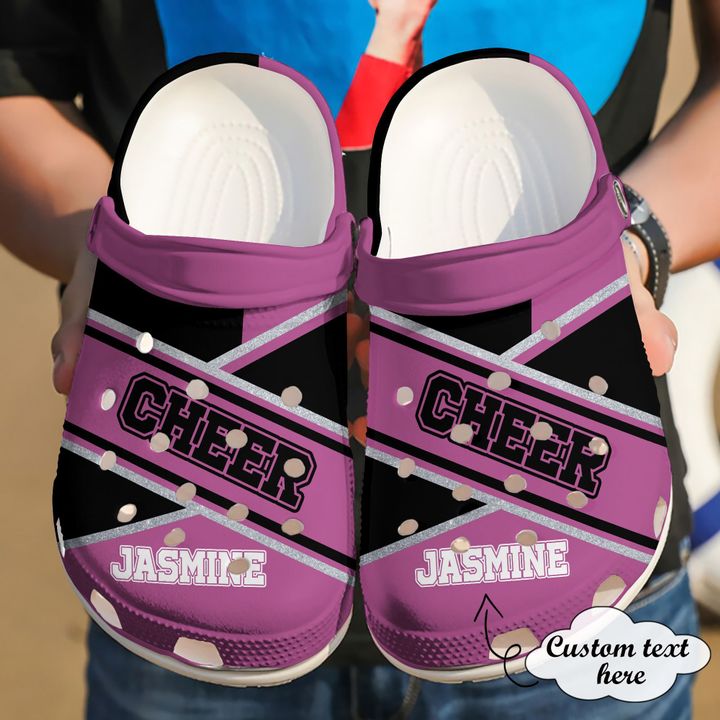 Cheerleader Personalized Cheer Crocs Clog Shoes