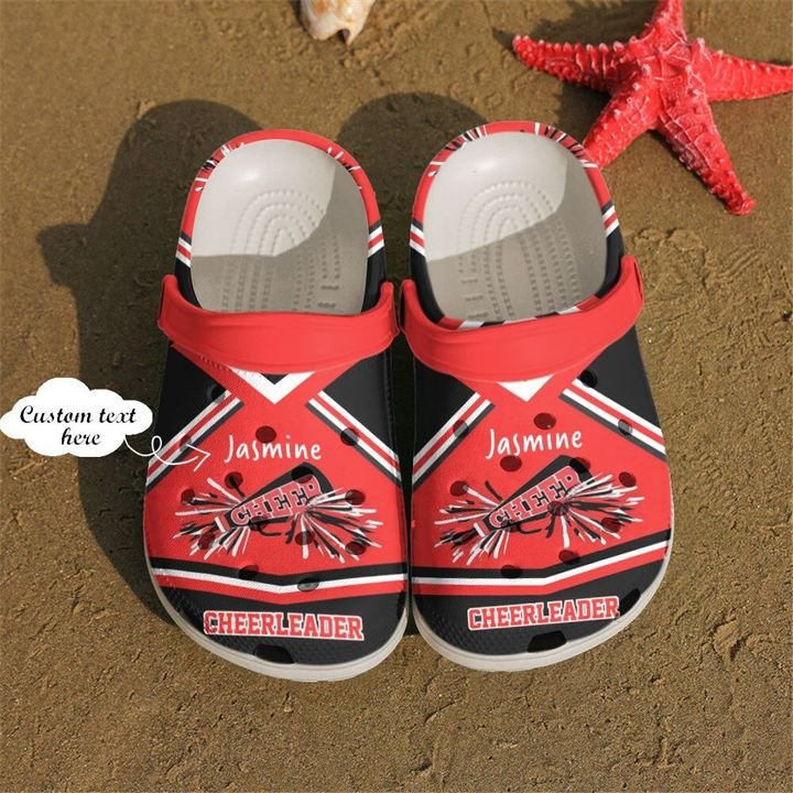 Cheerleader Personalized Glowing Crocs Clog Shoes