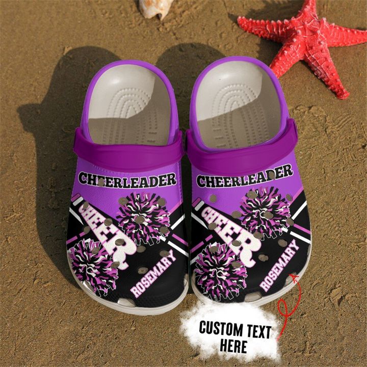 Cheerleading Personalized Cheerleader Crocs Clog Shoes