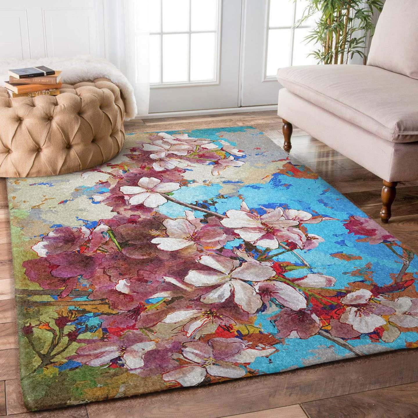 Cherry Blossoms Limited Edition Rug 12 Cherry Blossoms Limited Edition Rug