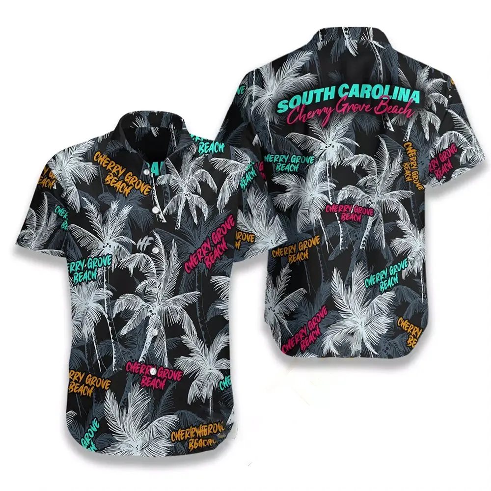 Cherry Grove Beach Coconut Tree Seamless Hawaiian shirts 10 Cherry Grove Beach Coconut Tree Seamless Hawaiian shirts