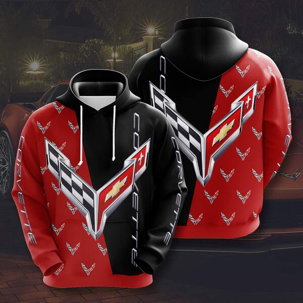 Chevrolet Corvette Custom Hoodie 3D 4 Chevrolet Corvette Custom Hoodie 3D