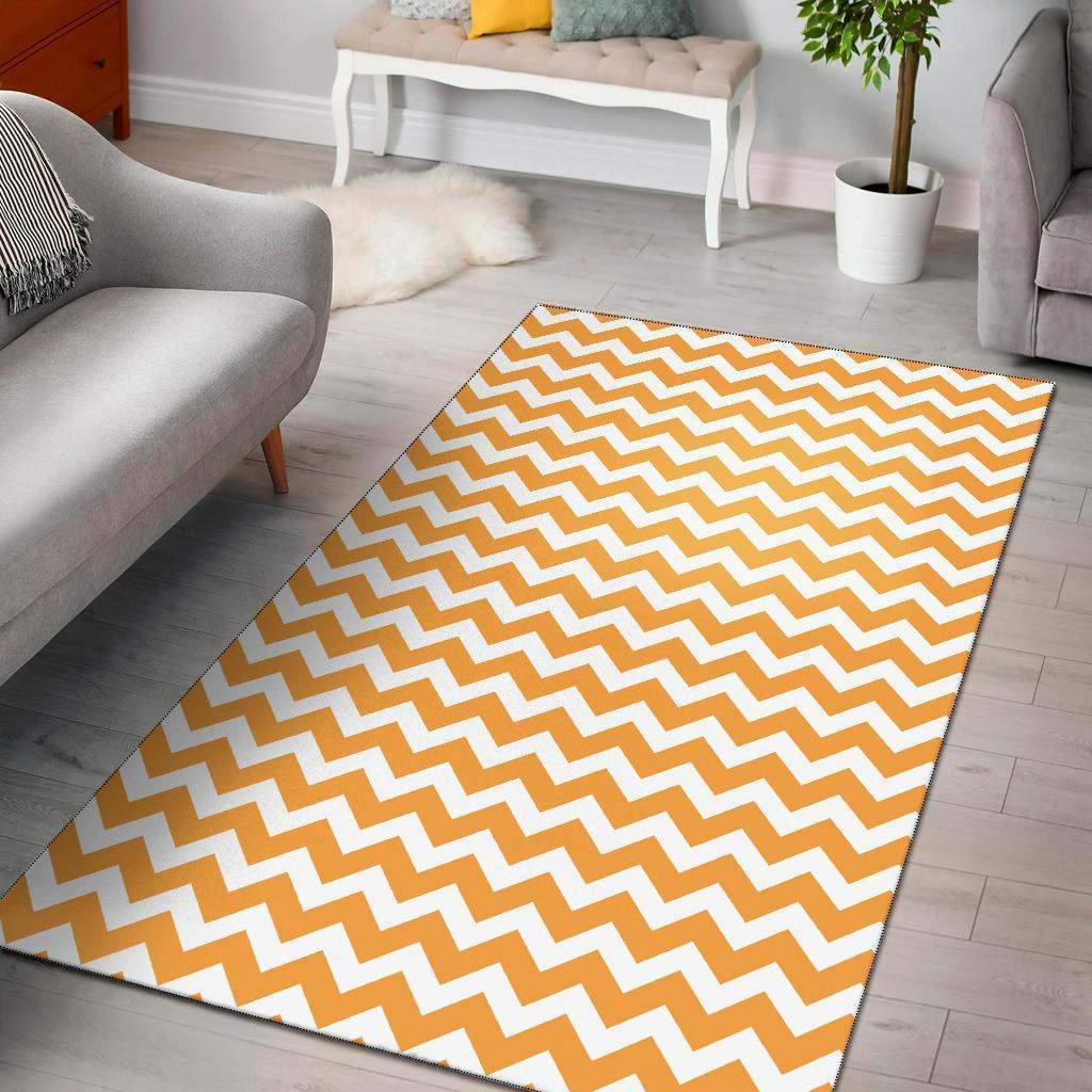 Chevron Orange Limited Edition Rug