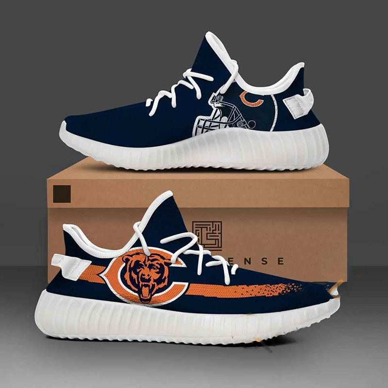 Chicago Bears Black Nfl Teams Yeezy Boost
