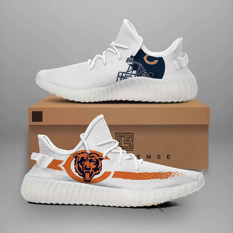 Chicago Bears Black Nfl Teams Yeezy Boost