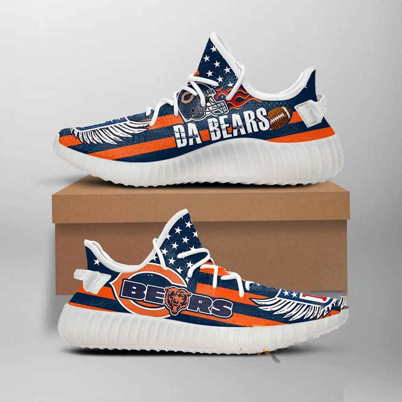 Chicago Bears Da Bears Nfl Yeezy Boost