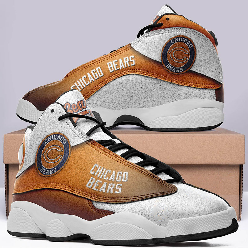 Chicago Bears Nfl Aj13 Air Jordan Shoes