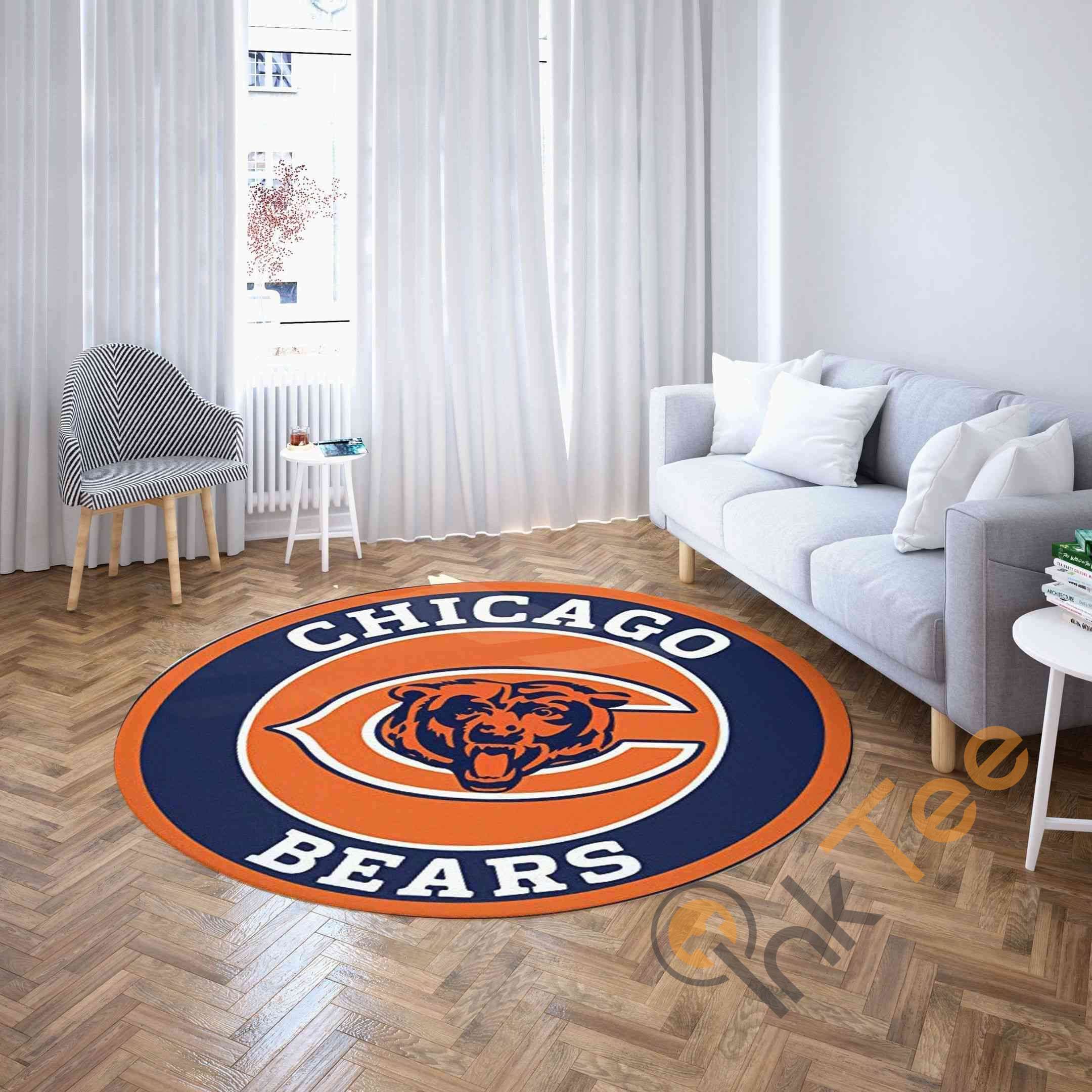Chicago Bears Round Rug