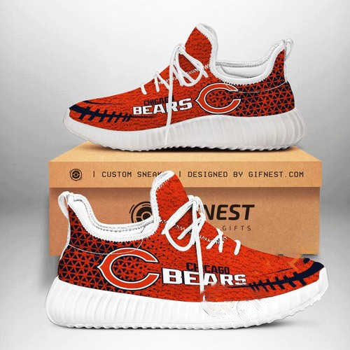 Chicago Bears Team Customize Yeezy Boost
