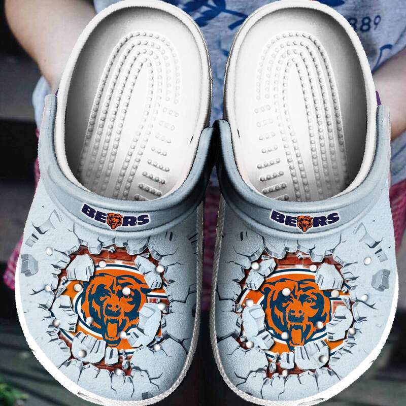 Chicago Bears Tide Crocs Clog Shoes 3 Chicago Bears Tide Crocs Clog Shoes
