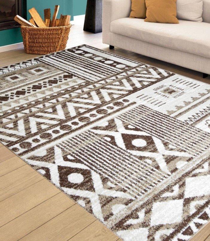 Chicago Beige Pattern Limited Edition Rug 5 Chicago Beige Pattern Limited Edition Rug