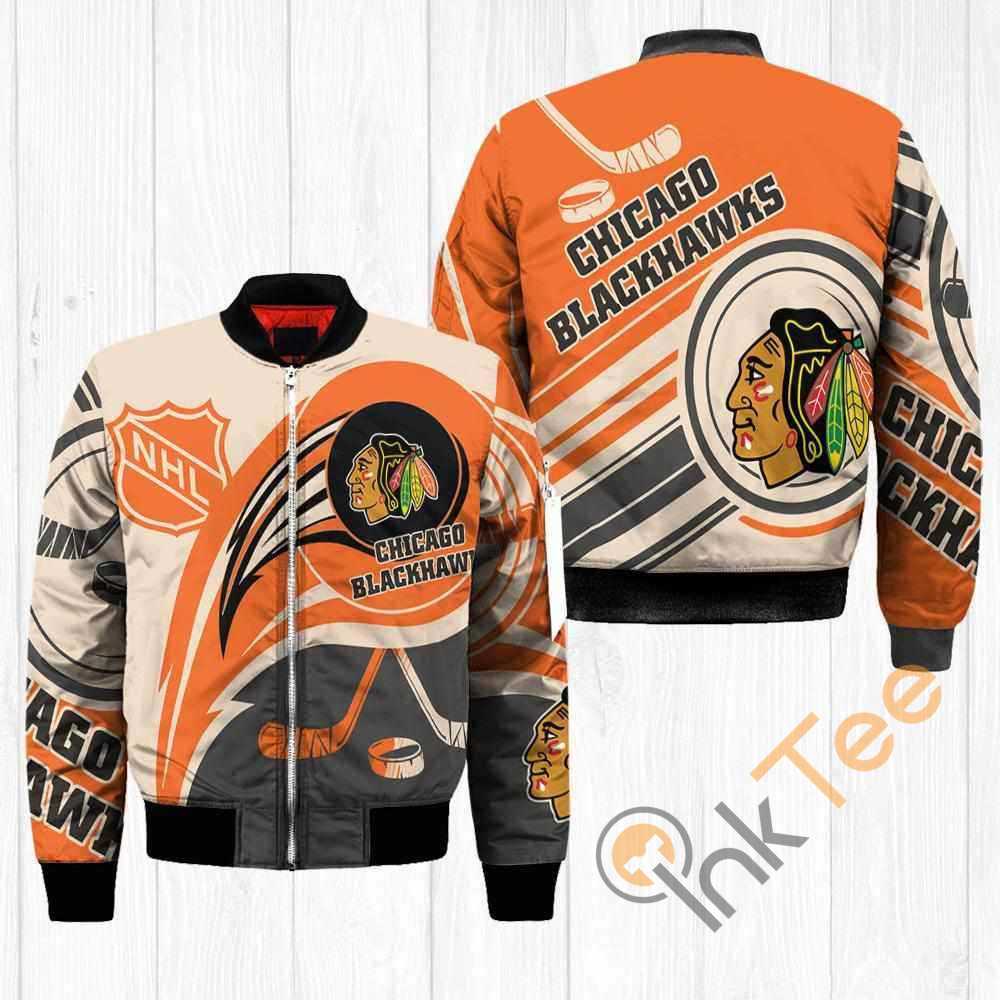 Chicago Blackhawks NHL Balls Apparel Best Christmas Gift For Fans Bomber Jacket
