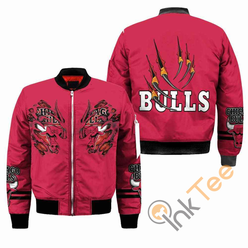 Chicago Bulls NBA Claws Apparel Best Christmas Gift For Fans Bomber Jacket 3 Chicago Bulls NBA Claws Apparel Best Christmas Gift For Fans Bomber Jacket