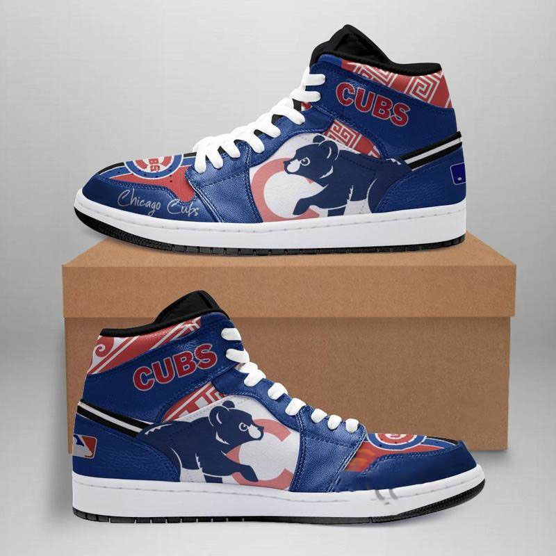Chicago Cubs Custom Air Jordan Shoes