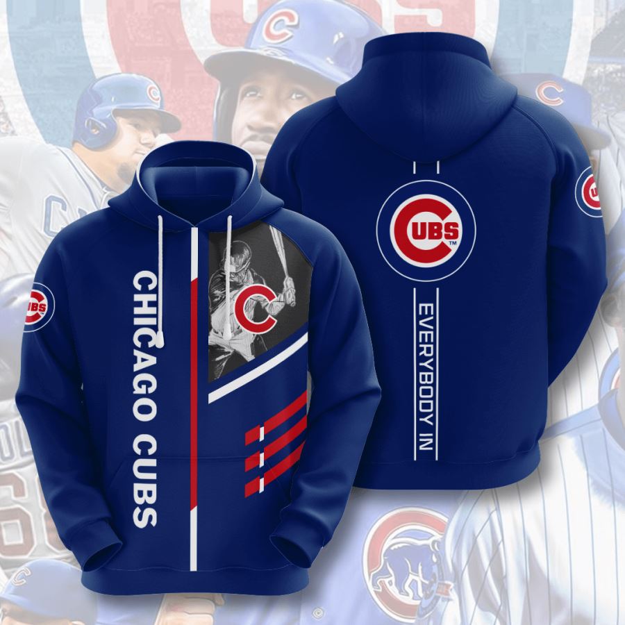 Chicago Cubs Custom Hoodie 3D