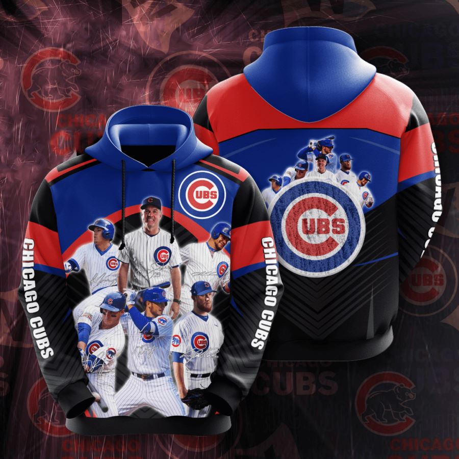 Chicago Cubs Custom Hoodie 3D