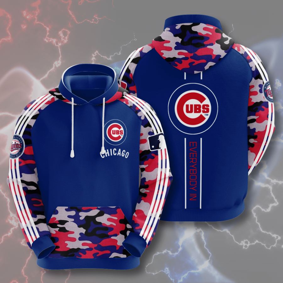 Chicago Cubs Custom Hoodie 3D