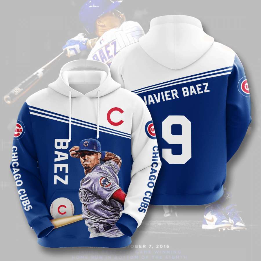 Chicago Cubs Custom Hoodie 3D 11 Chicago Cubs Custom Hoodie 3D