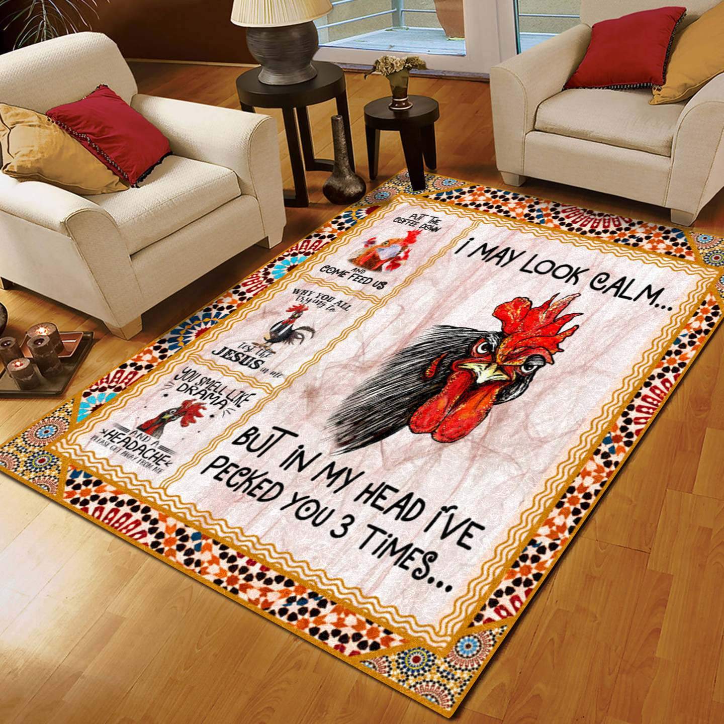 Chicken Limited Edition Rug 3 Chicken Limited Edition Rug