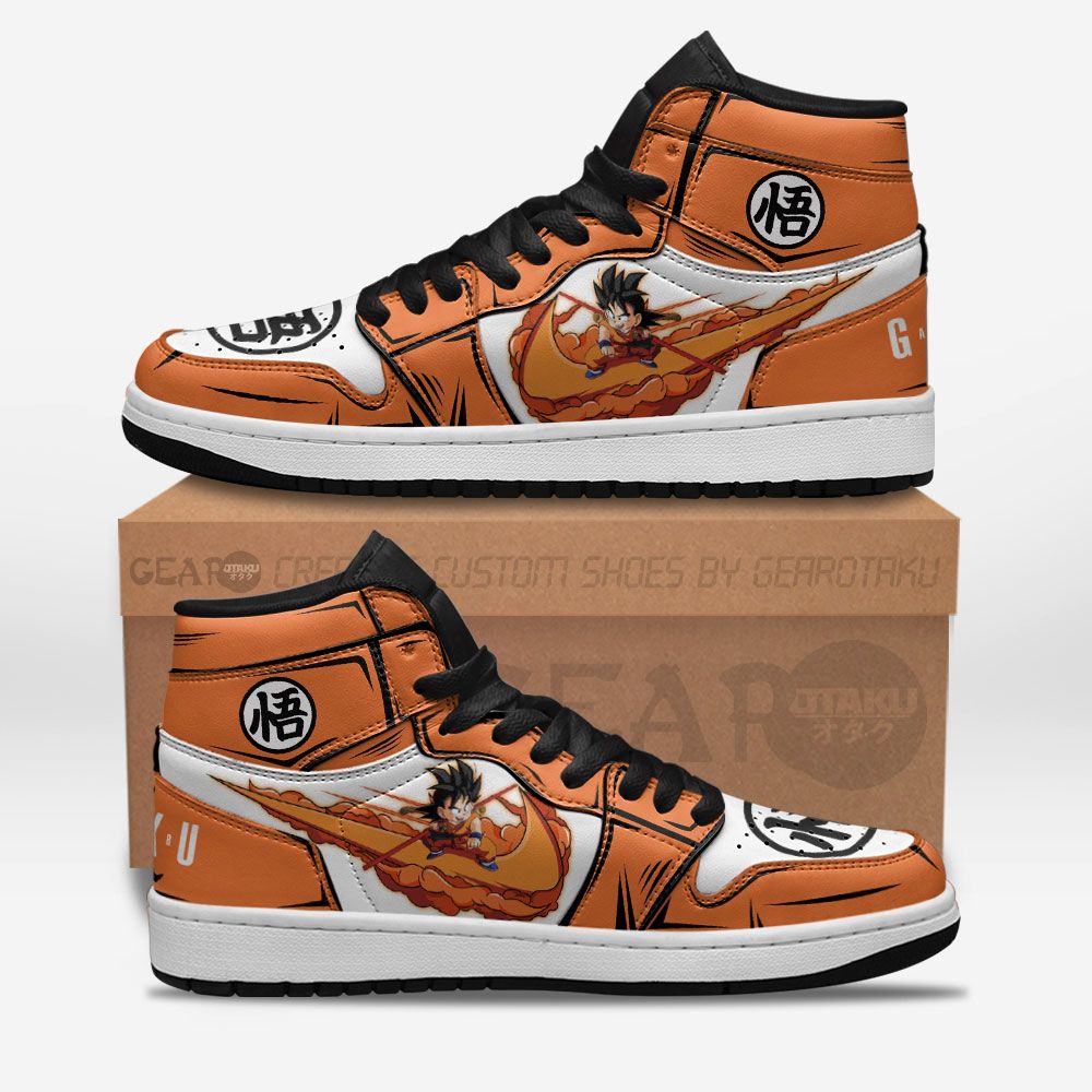 Chico Kid Goku Anime Custom Dragon Ball Air Jordan Shoes
