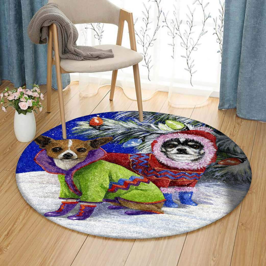 Chihuahua Limited Edition Round Rug 2 Chihuahua Limited Edition Round Rug