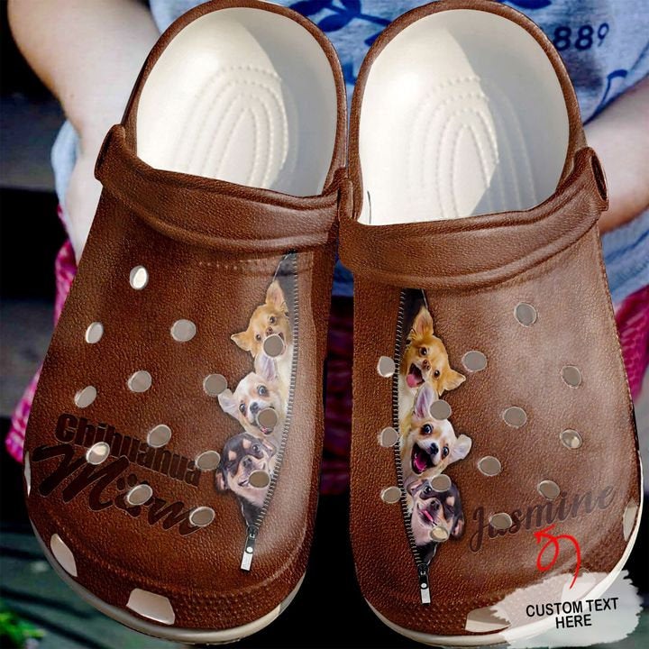 Chihuahua Personalized Animal Crocs Clog Shoes