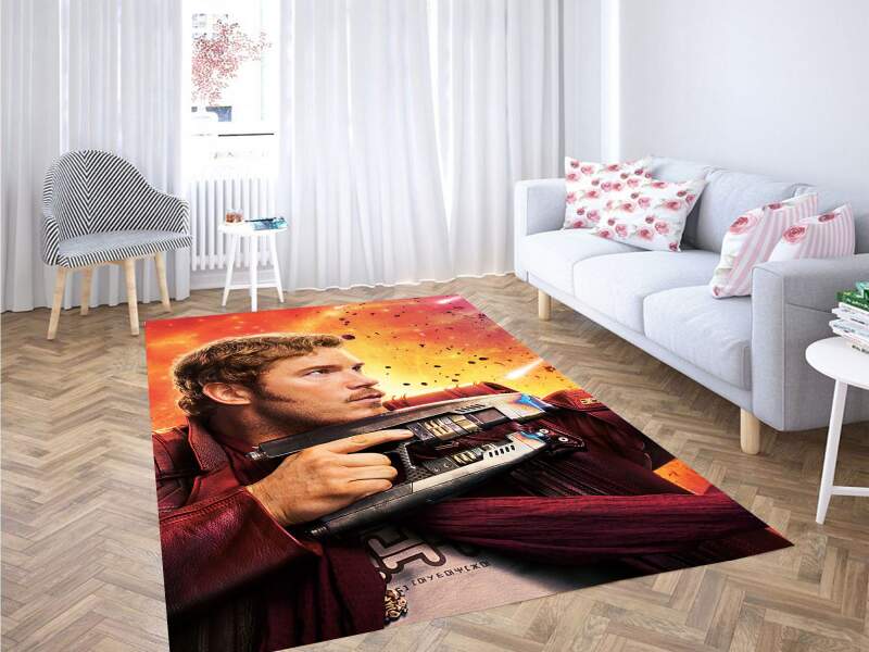 Chris Pratt Guardian Of The Galaxy Carpet Rug