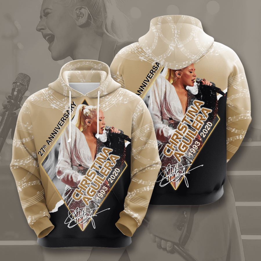 Christina Aguilera Custom Hoodie 3D