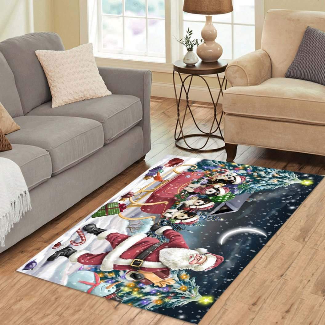 Christmas Bernedoodle Limited Edition Rug 5 Christmas Bernedoodle Limited Edition Rug
