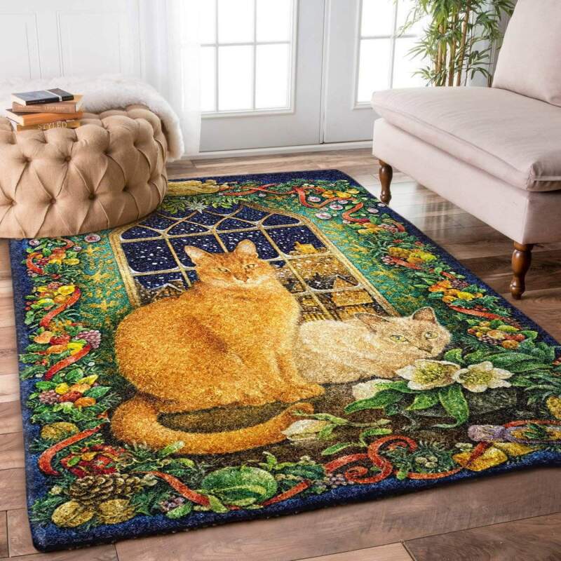 Christmas Cat Limited Edition Rug 6 Christmas Cat Limited Edition Rug