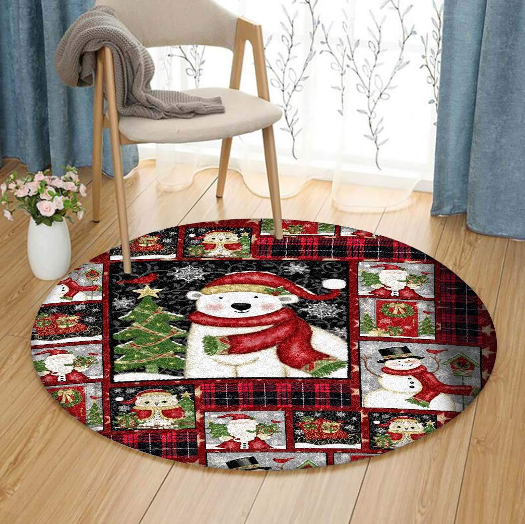 Christmas Day Limited Edition Round Rug
