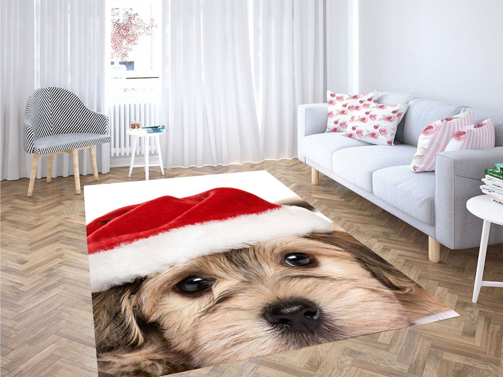 Christmas Dog Living Room Modern Carpet Rug 5 Christmas Dog Living Room Modern Carpet Rug