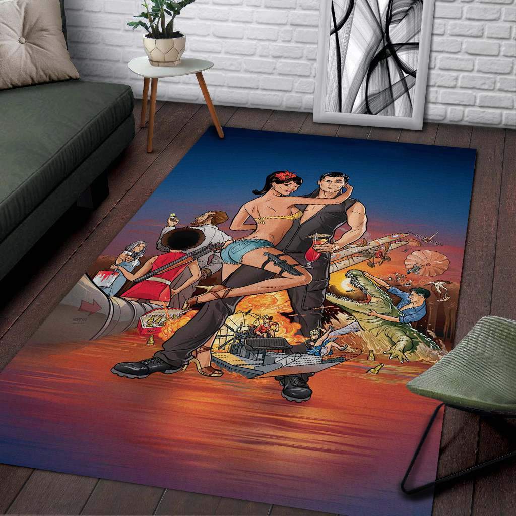 Christmas Gift Archer Area Limited Edition Rug 4 Christmas Gift Archer   Area Limited Edition Rug