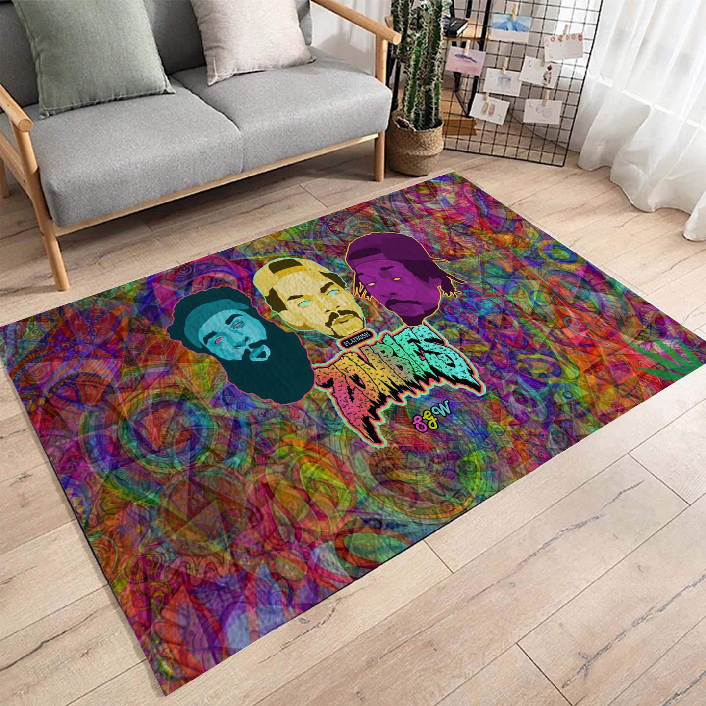 Christmas Gift Flatbush Zombies   Area Limited Edition Rug