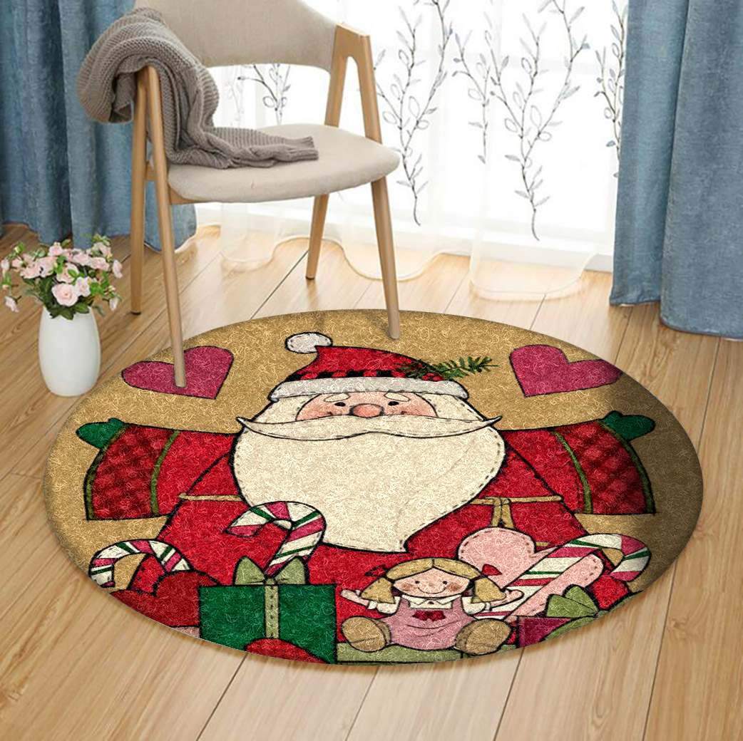 Christmas Gift Limited Edition Round Rug 4 Christmas Gift Limited Edition Round Rug