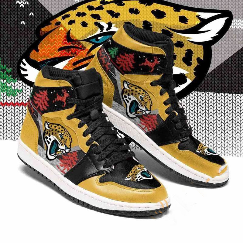 Christmas Jacksonville Jaguars Nfl Custom Air Jordan Shoes
