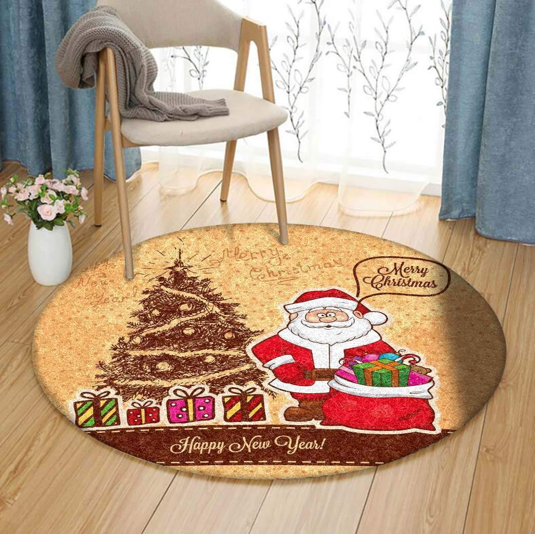 Christmas Limited Edition Round Rug 2 Christmas Limited Edition Round Rug