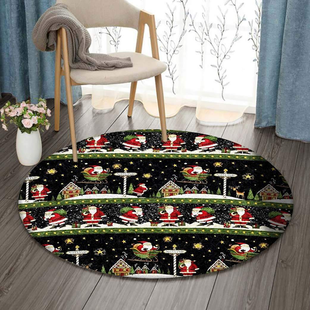 Christmas Limited Edition Round Rug