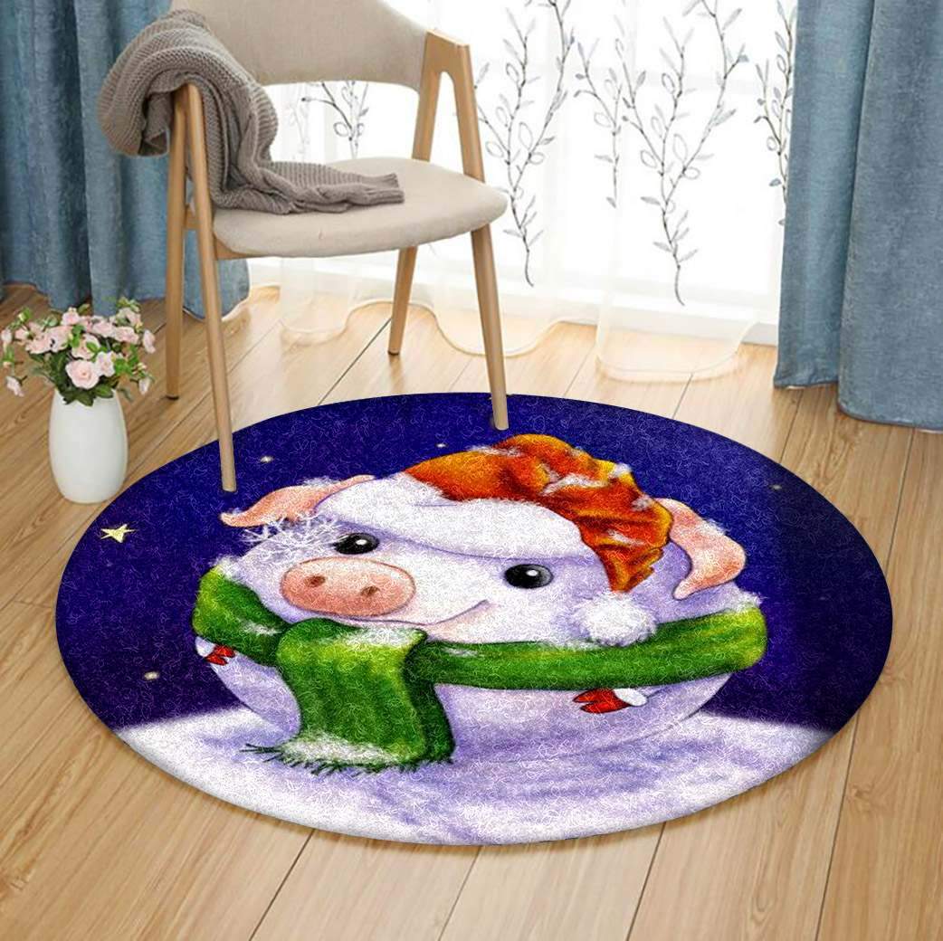 Christmas Limited Edition Round Rug 5 Christmas Limited Edition Round Rug