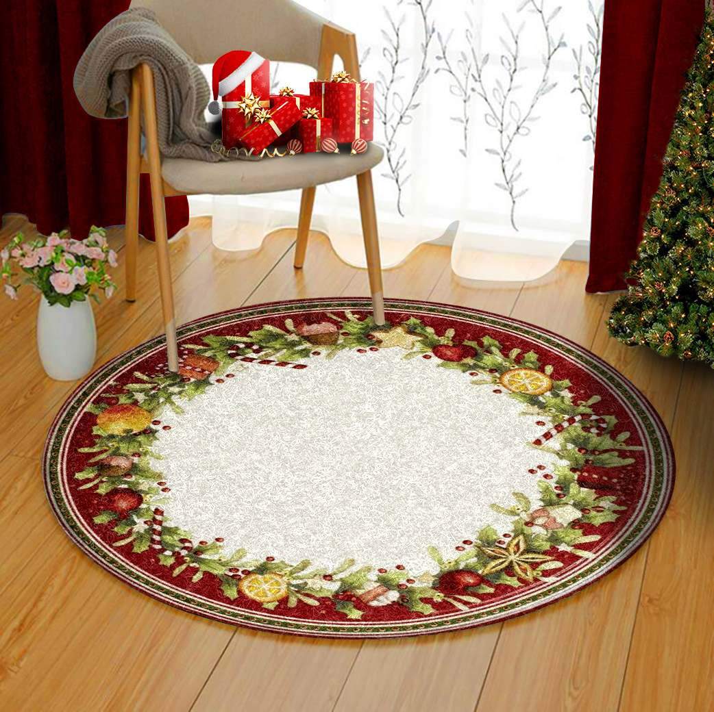 Christmas Limited Edition Round Rug