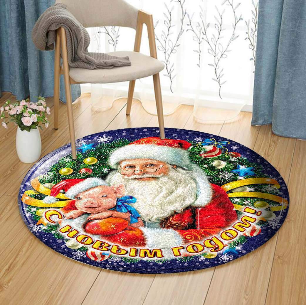 Christmas Limited Edition Round Rug