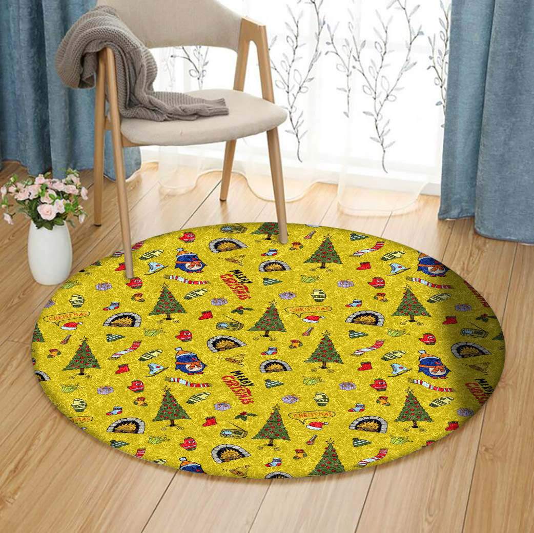 Christmas Limited Edition Round Rug 6 Christmas Limited Edition Round Rug