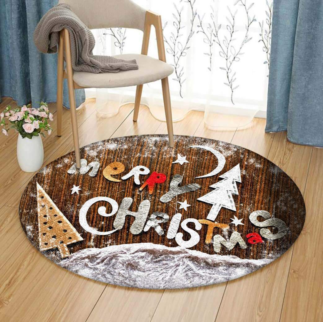 Christmas Limited Edition Round Rug