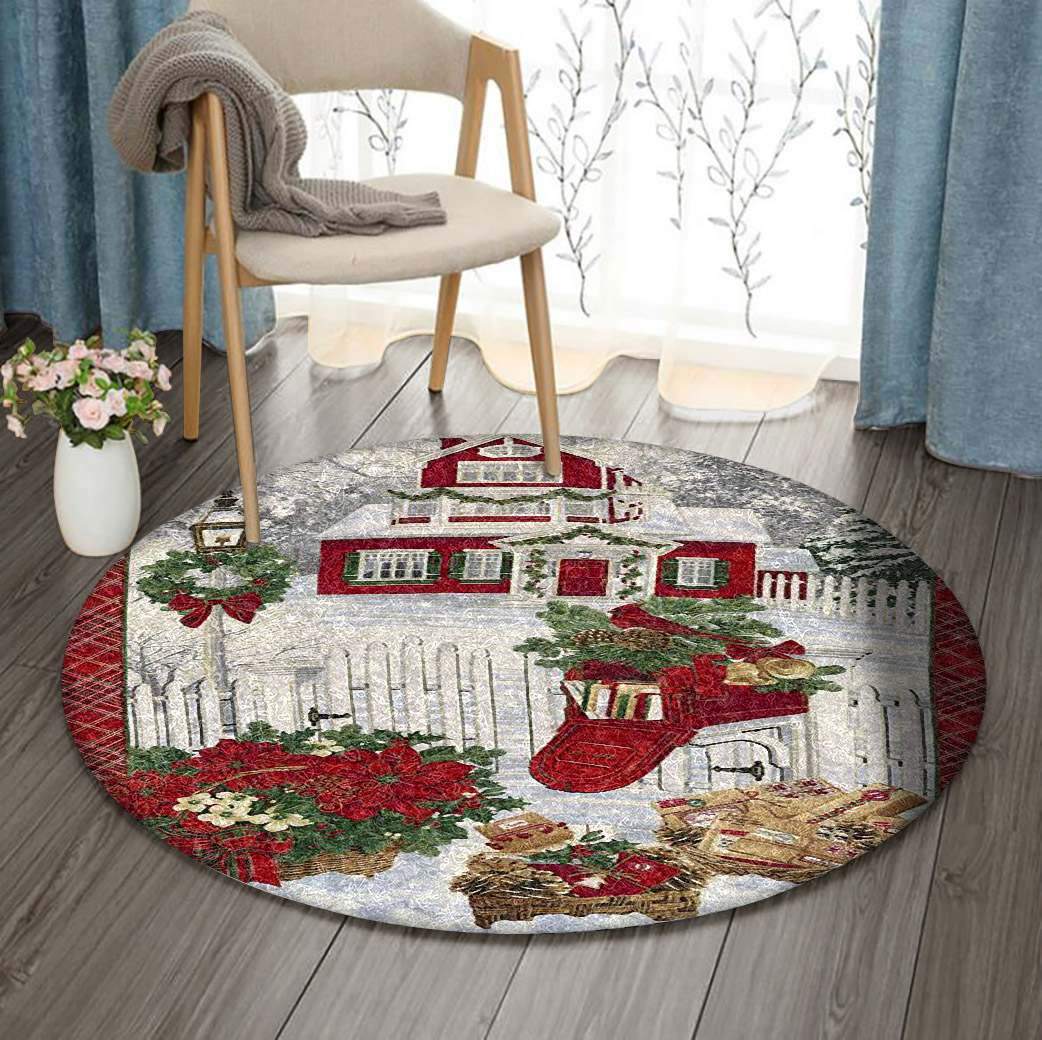 Christmas Limited Edition Round Rug