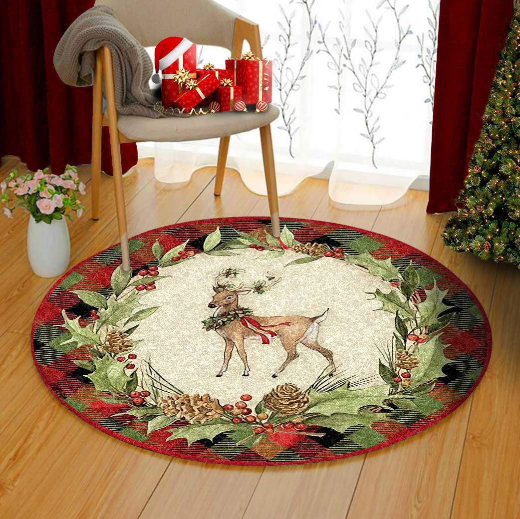 Christmas Limited Edition Round Rug 7 Christmas Limited Edition Round Rug