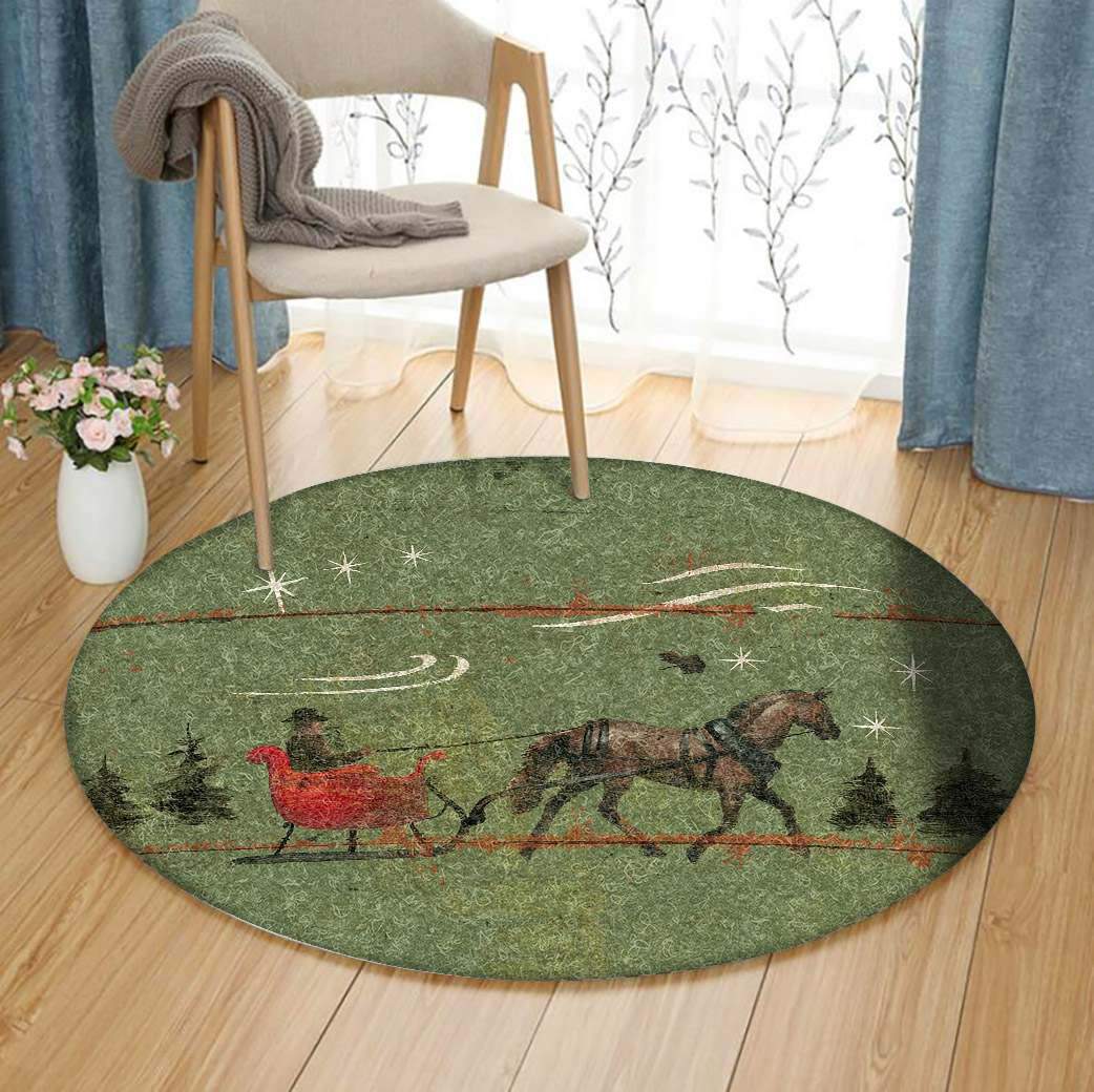 Christmas Limited Edition Round Rug