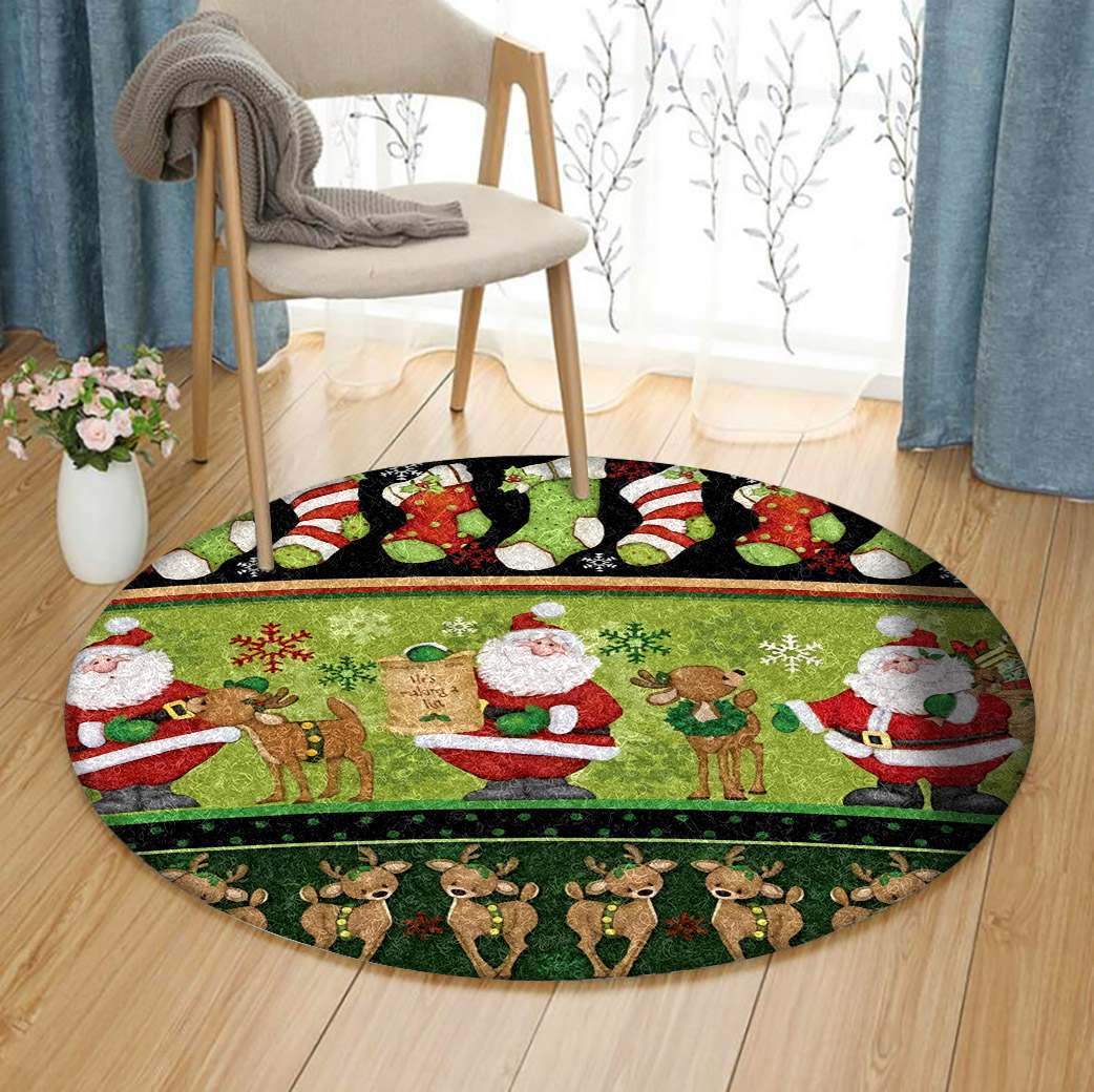 Christmas Limited Edition Round Rug