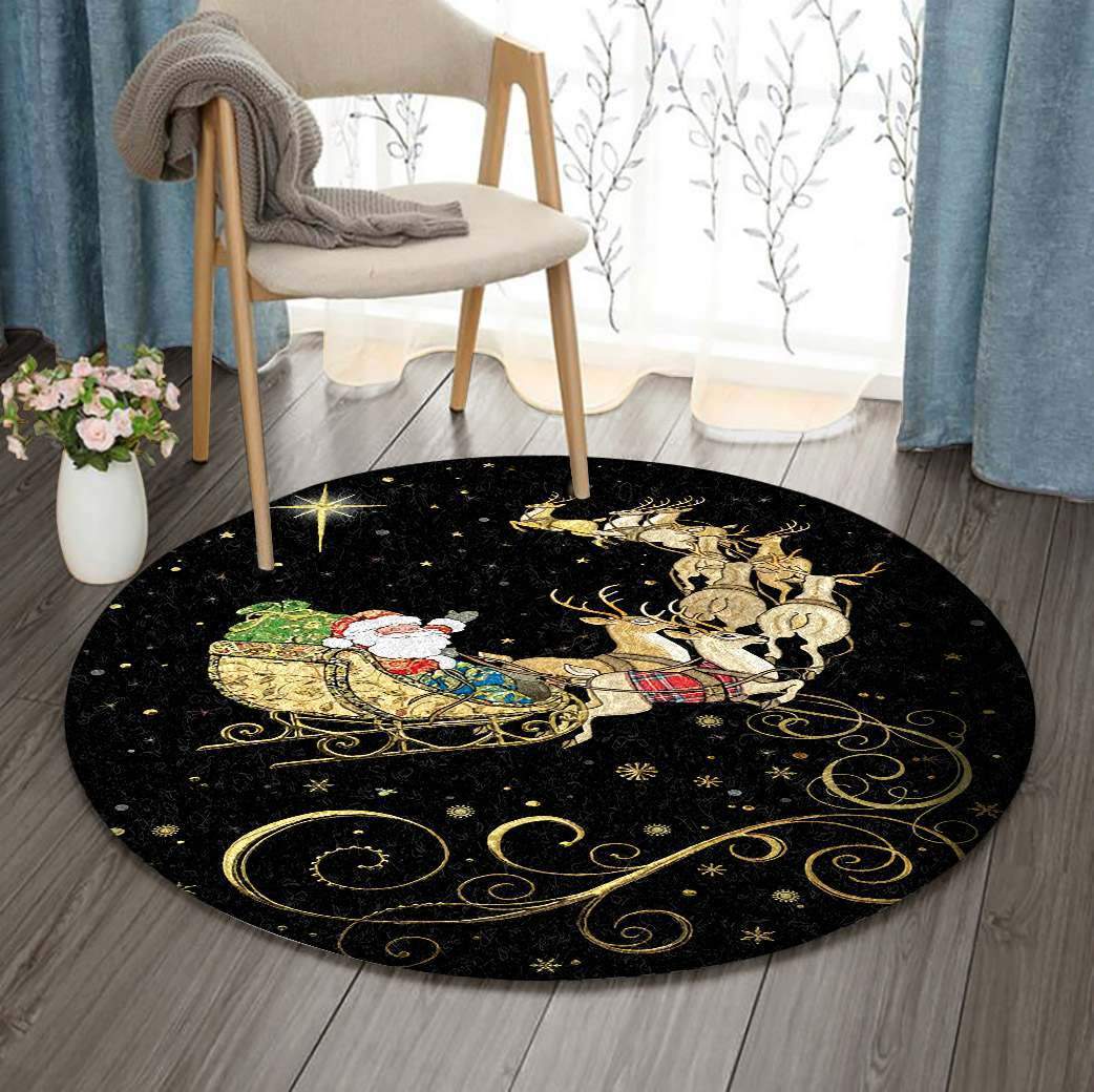 Christmas Limited Edition Round Rug 1 Christmas Limited Edition Round Rug